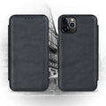 Premium iPhone PU Leather Flip Cover