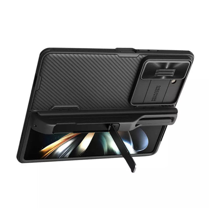 Samsung Galaxy Z Fold 5 Nillkin Camshield Camera Protective Case With S Pen Holder (Black)