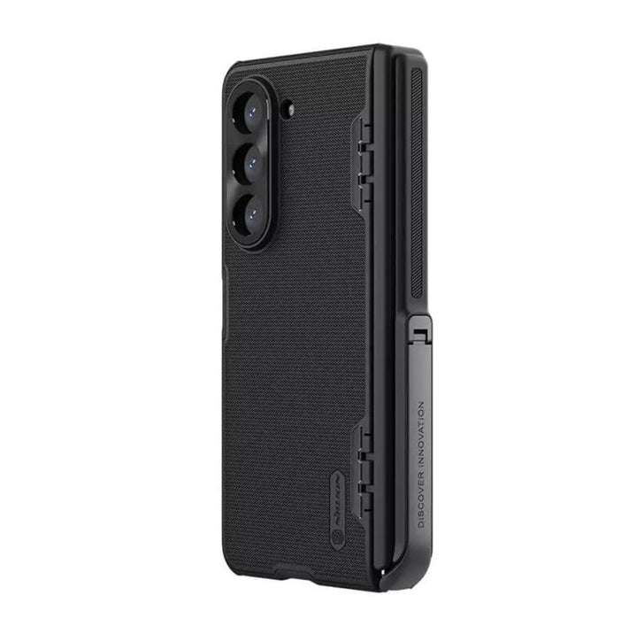 Samsung Galaxy Z Fold 5 Nillkin Frost Shield With Stand Case Cover Black