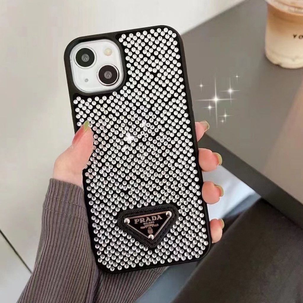 iPhone Luxury Brand Diamond Case Cover