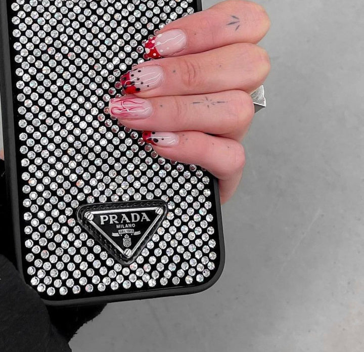 iPhone Luxury Brand Diamond Case Cover