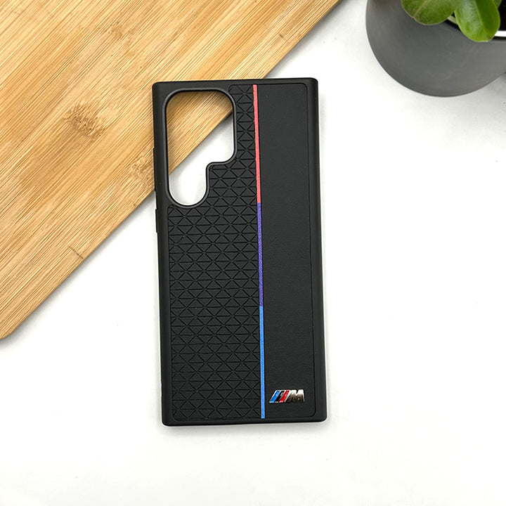 Samsung S23 Ultra BMW M Performance Sports Car Logo dual Shade Design Case Cover