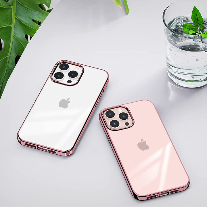 Crystal Clear Chrome Electroplated Bumper iPhone Cover