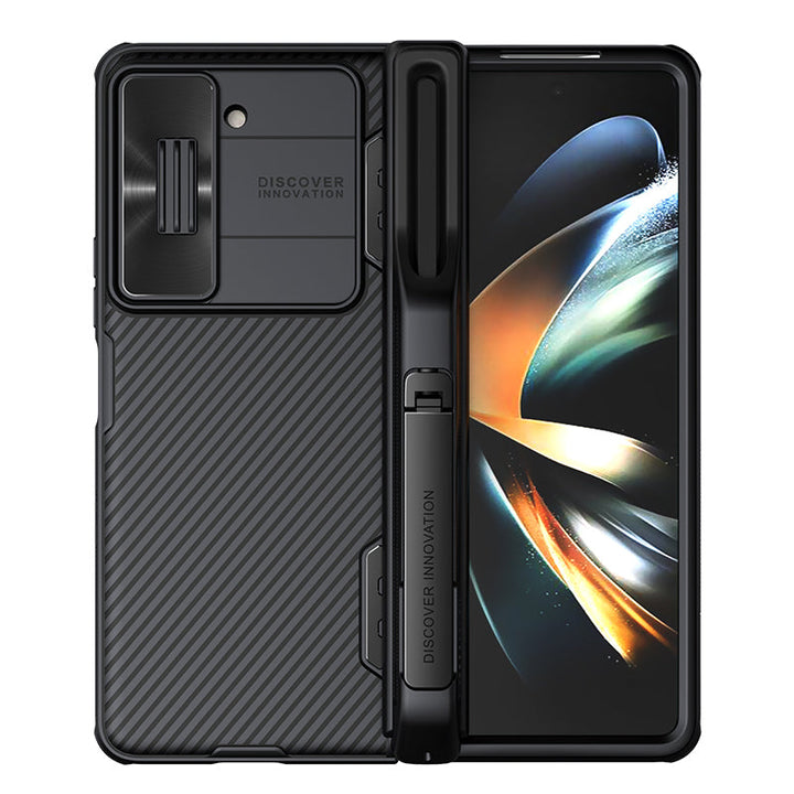 Samsung Galaxy Z Fold 5 Nillkin Camshield Camera Protective Case With S Pen Holder (Black)