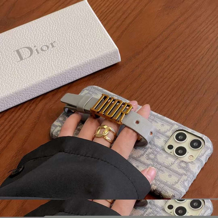 iPhone Luxury Brand CD Belt Cover Grip Case