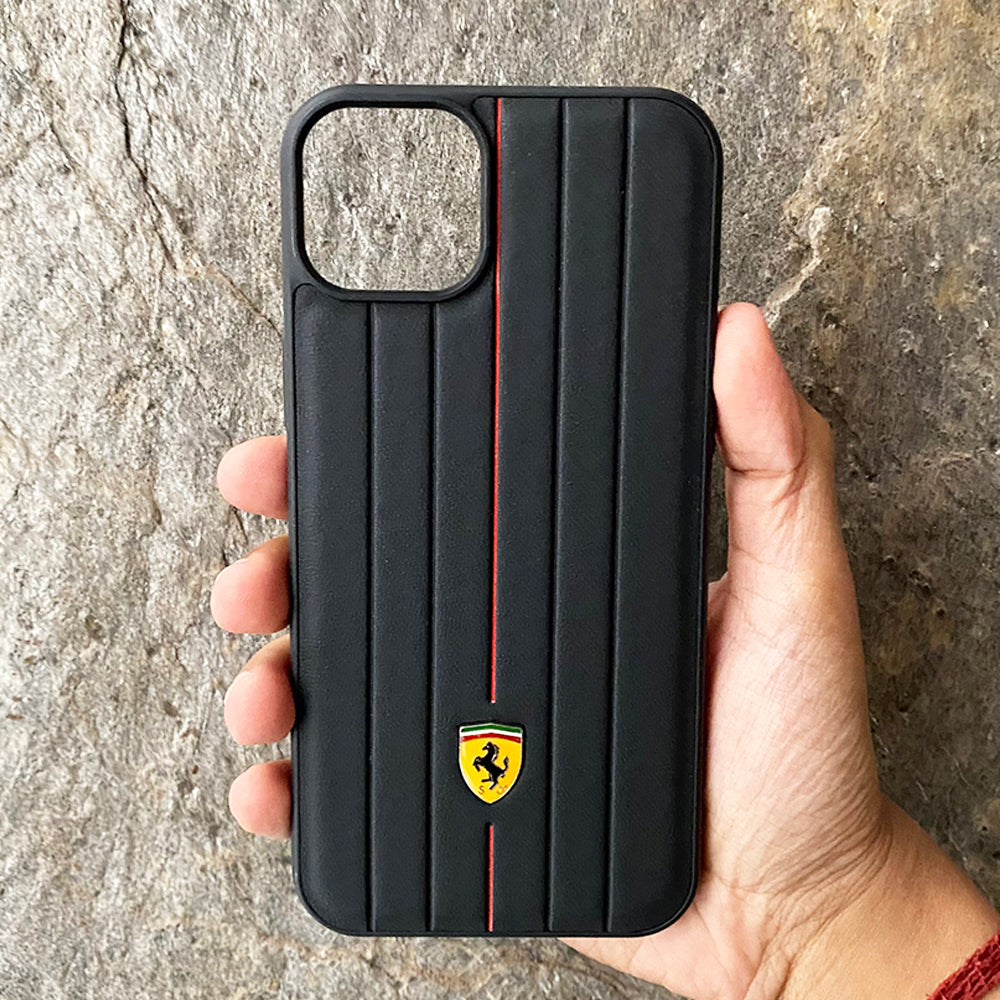 Sports Car Logo Suitcase Line Design iPhone Cover