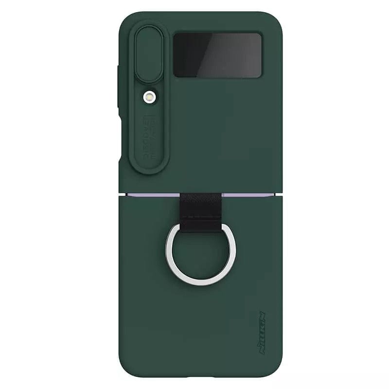FRATO Flip 4 Collection Green Nillkin Samsung Galaxy Z Flip4 5G (Z Flip 4 5G) CamShield Silky silicon Cover