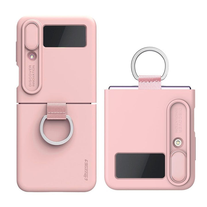 FRATO Flip 4 Collection Nillkin Samsung Galaxy Z Flip4 5G (Z Flip 4 5G) CamShield Silky silicon Cover