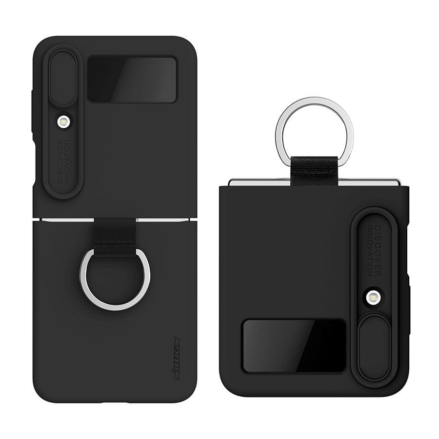 FRATO Flip 4 Collection Nillkin Samsung Galaxy Z Flip4 5G (Z Flip 4 5G) CamShield Silky silicon Cover