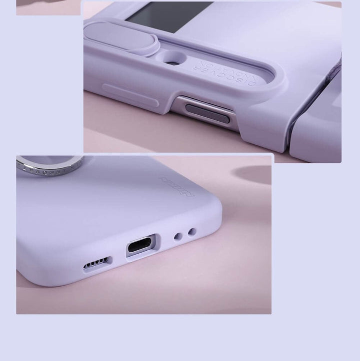 FRATO Flip 4 Collection Nillkin Samsung Galaxy Z Flip4 5G (Z Flip 4 5G) CamShield Silky silicon Cover