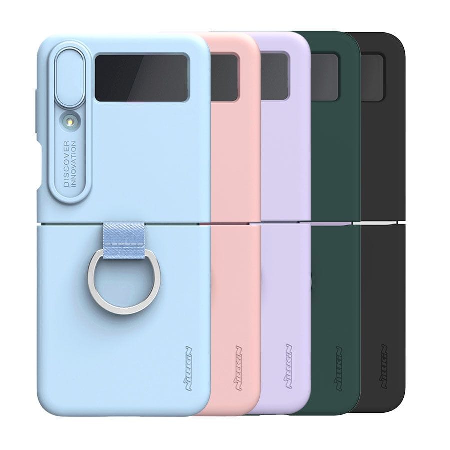 FRATO Flip 4 Collection Nillkin Samsung Galaxy Z Flip4 5G (Z Flip 4 5G) CamShield Silky silicon Cover