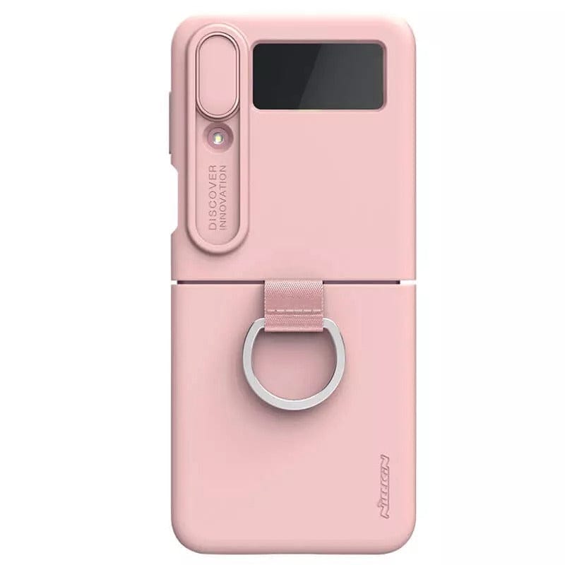 FRATO Flip 4 Collection Peach Nillkin Samsung Galaxy Z Flip4 5G (Z Flip 4 5G) CamShield Silky silicon Cover