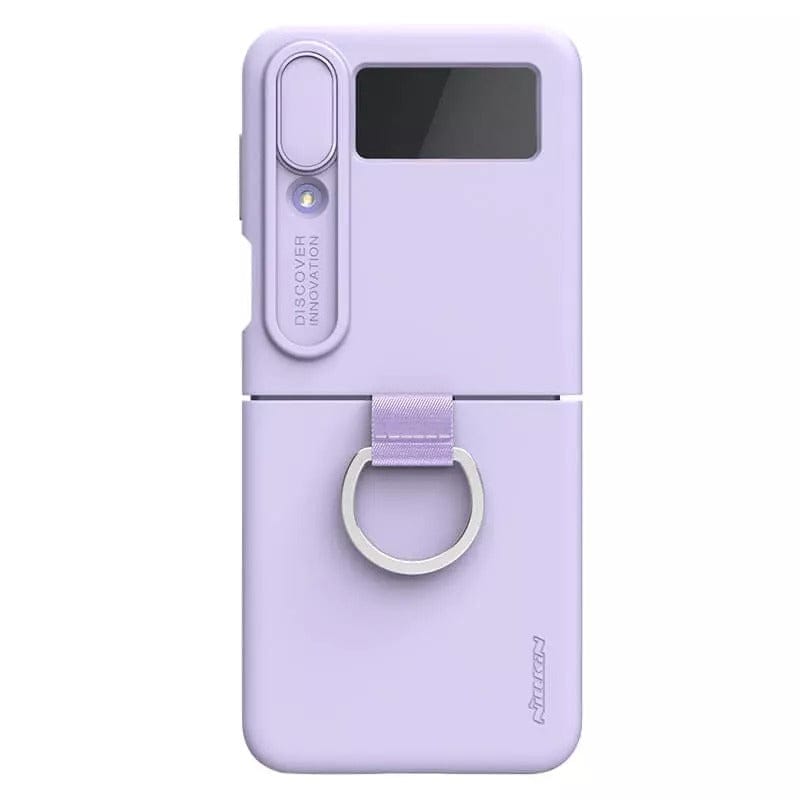 FRATO Flip 4 Collection Purple Nillkin Samsung Galaxy Z Flip4 5G (Z Flip 4 5G) CamShield Silky silicon Cover