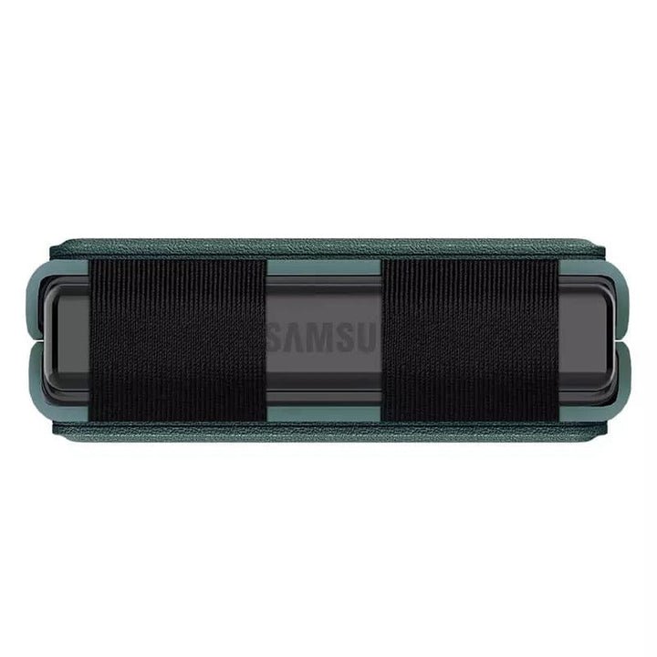 FRATO Flip 4 Collection Samsung Galaxy Z Flip 4 5G Qin Vegan leather Cover ( Green )