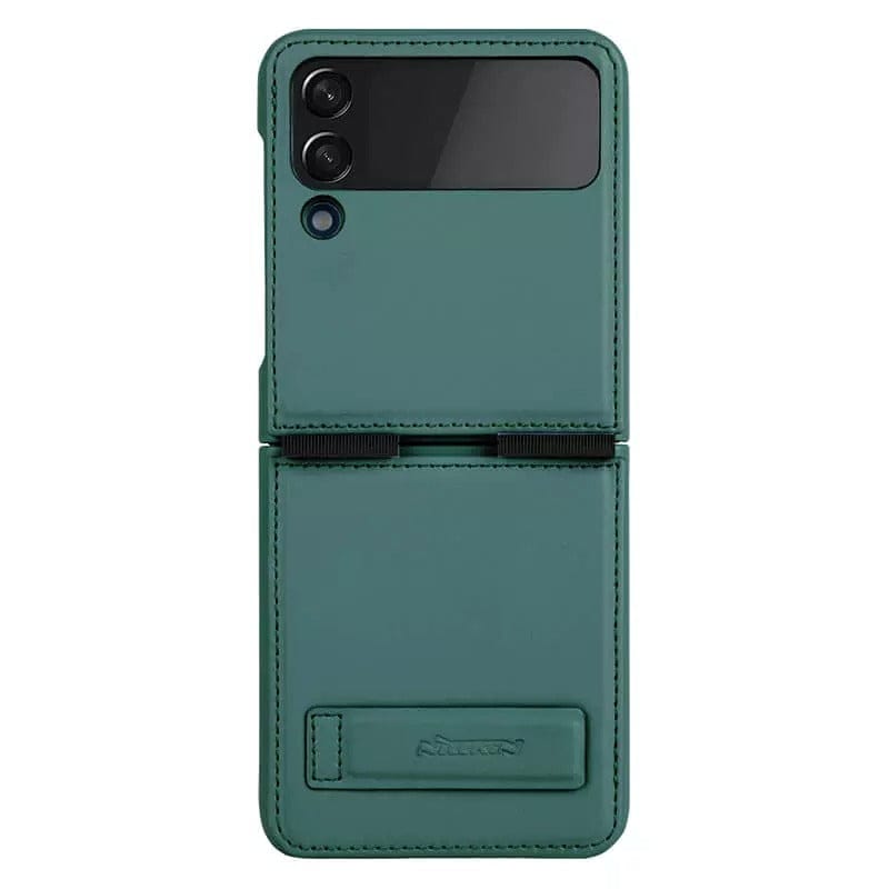 FRATO Flip 4 Collection Samsung Galaxy Z Flip 4 5G Qin Vegan leather Cover ( Green )