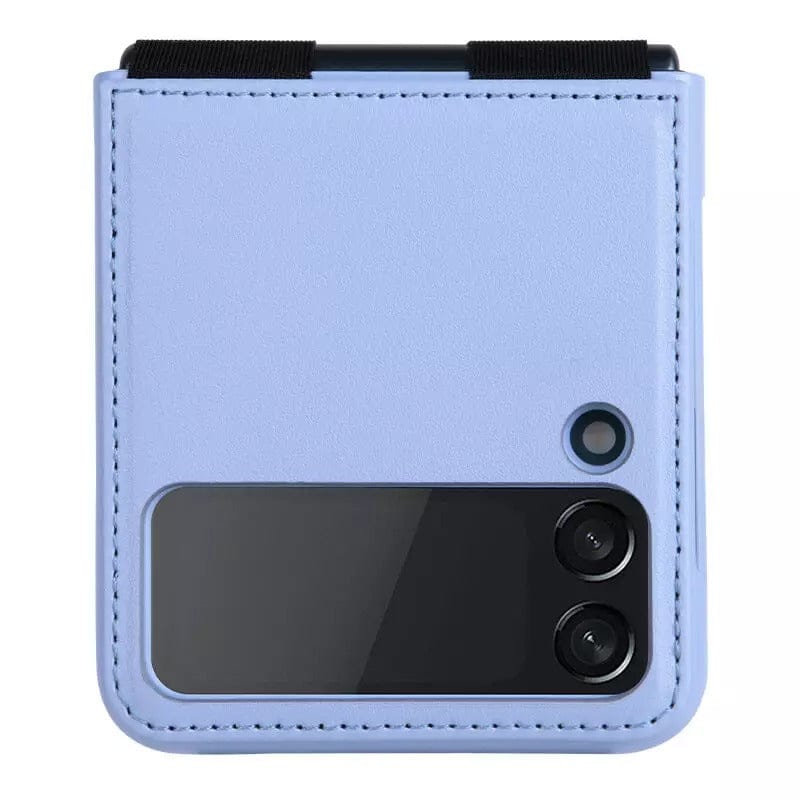 FRATO Flip 4 Collection Samsung Galaxy Z Flip 4 5G Qin Vegan leather Cover ( Lilac )