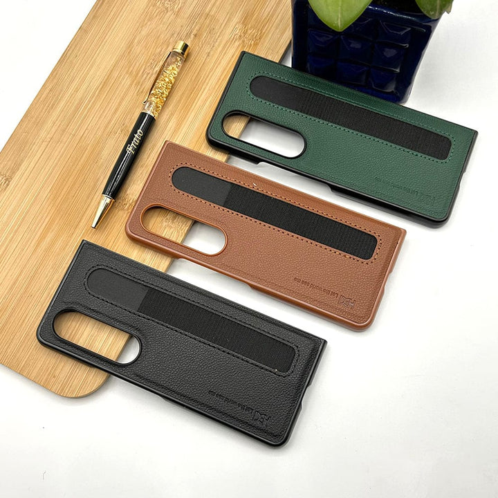 FRATO Fold 4 Collections Samsung Z Fold 4 PU Leather Design With S Pen Slot Case Cover