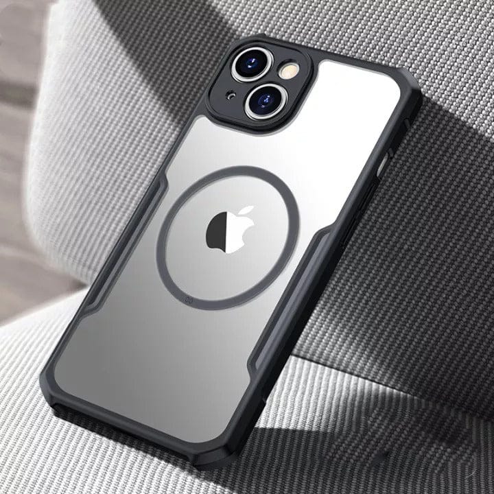 FRATO iPhone Trending iPhone 14 iPhone Magsafe Shockproof Airbags Bumper Transparent Back Case Cover