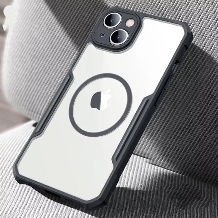 FRATO iPhone Trending iPhone 14 Plus iPhone Magsafe Shockproof Airbags Bumper Transparent Back Case Cover