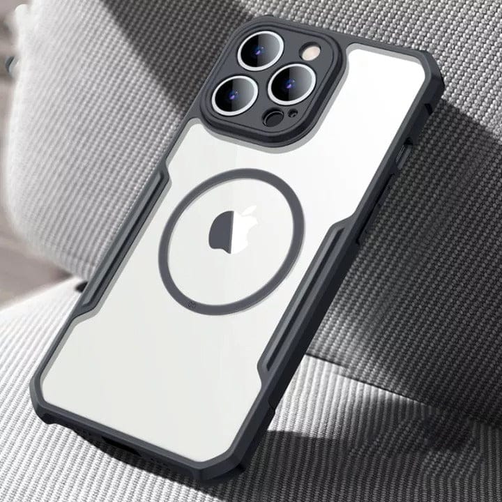 FRATO iPhone Trending iPhone 14 Pro iPhone Magsafe Shockproof Airbags Bumper Transparent Back Case Cover