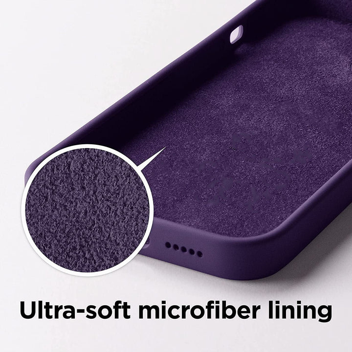 FRATO iPhone Trending iPhone 14 Series Deep Purple Premium Silicone Cover