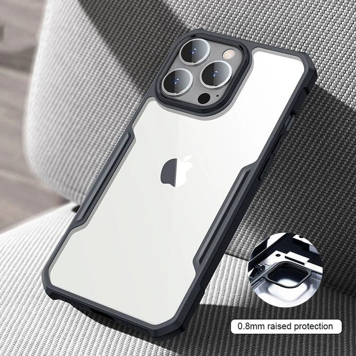 FRATO iPhone Trending iPhone 14 Series Shockproof Airbags Bumper Transparent Back Case Cover