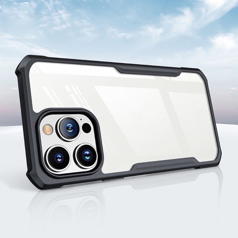 FRATO iPhone Trending iPhone 14 Series Shockproof Airbags Bumper Transparent Back Case Cover