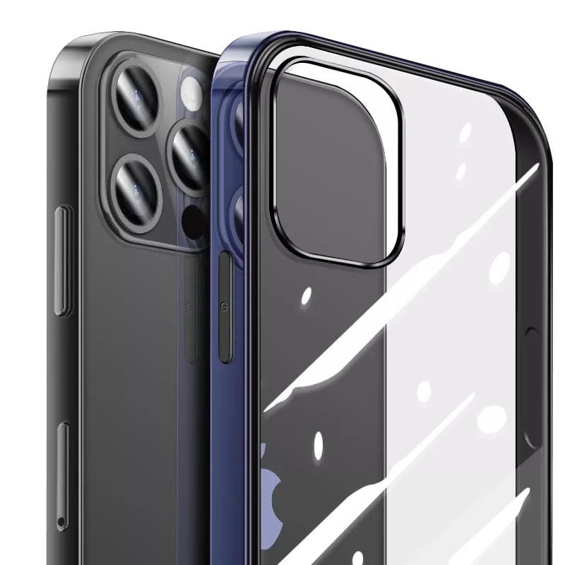 FRATO iPhone Trending iPhone Chrome Plating Bumper Clear Case