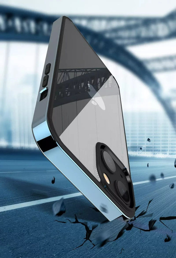 FRATO iPhone Trending iPhone Chrome Plating Bumper Clear Case