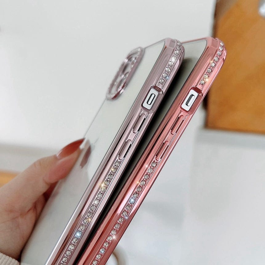FRATO iPhone Trending iPhone Side Diamond Chrome Case