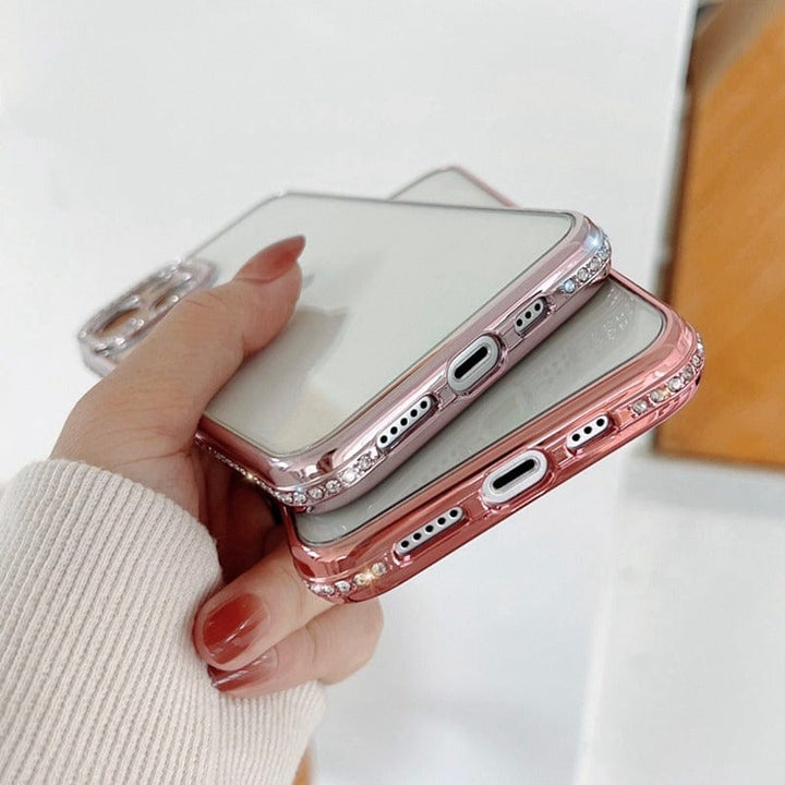 FRATO iPhone Trending iPhone Side Diamond Chrome Case
