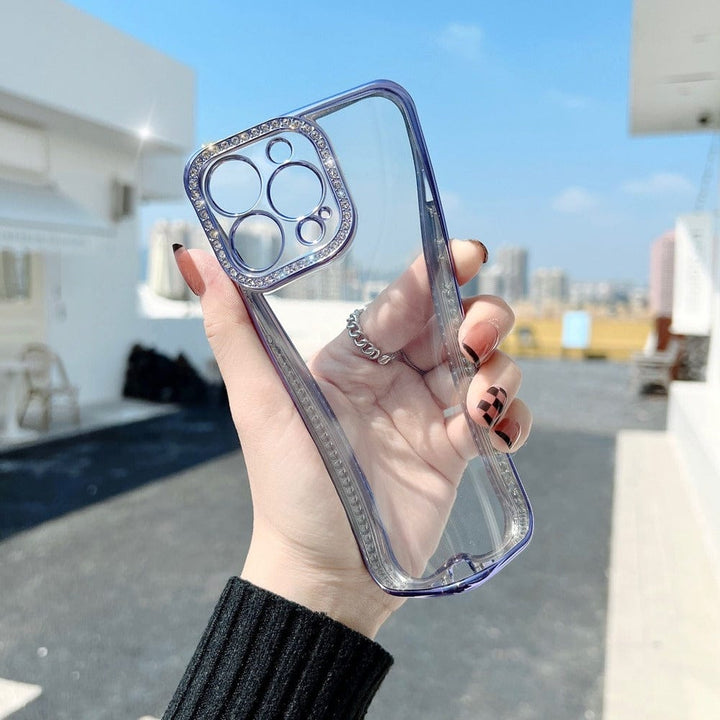 FRATO iPhone Trending iPhone Side Diamond Chrome Case