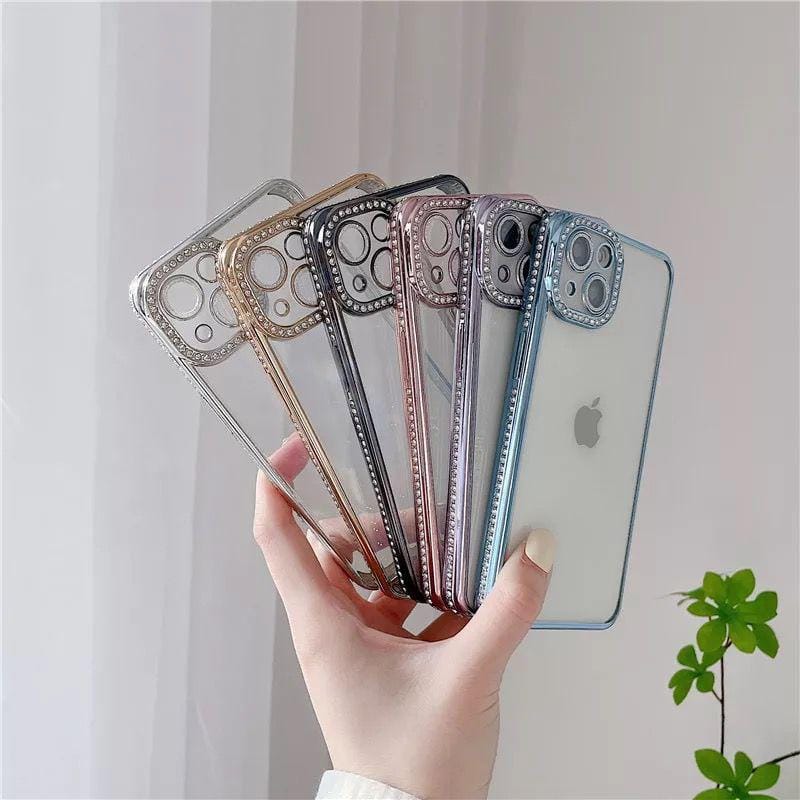 FRATO iPhone Trending iPhone Side Diamond Chrome Case