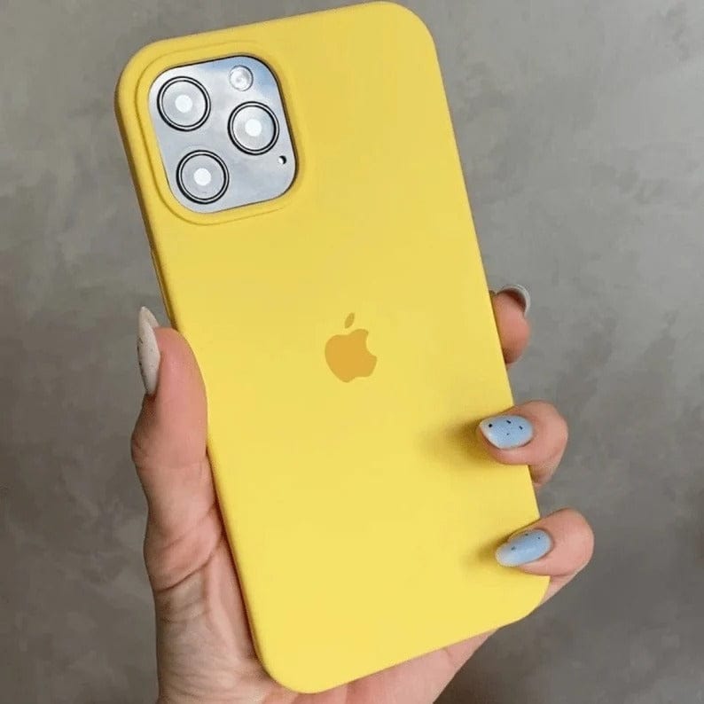 FRATO iPhone Trending iPhone Silicone Case Cover ( Yellow )