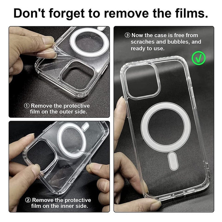 FRATO iPhone Trending iPhone Transparent Magsafe Magnetic Case