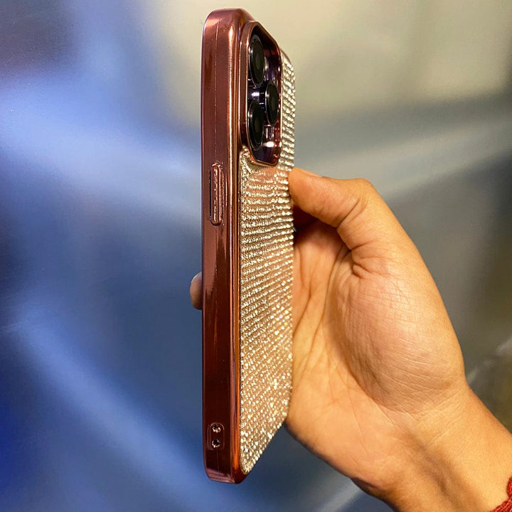 FRATO iPhone Trending Luxury Diamond iPhone Case Cover Rose Golden