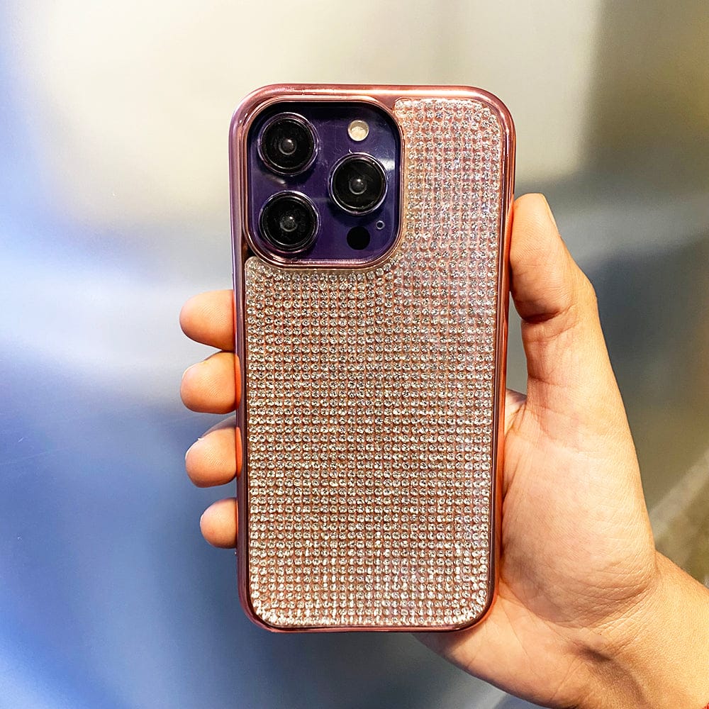 FRATO iPhone Trending Luxury Diamond iPhone Case Cover Rose Golden