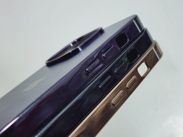 FRATO iPhone Trending Matte Slim iPhone My Case With CHROME Finished edges Deep Purple