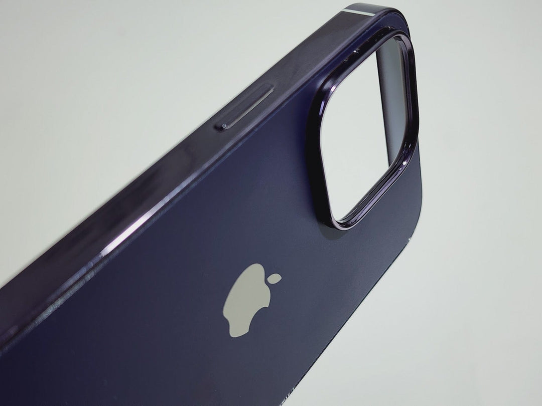 FRATO iPhone Trending Matte Slim iPhone My Case With CHROME Finished edges Deep Purple