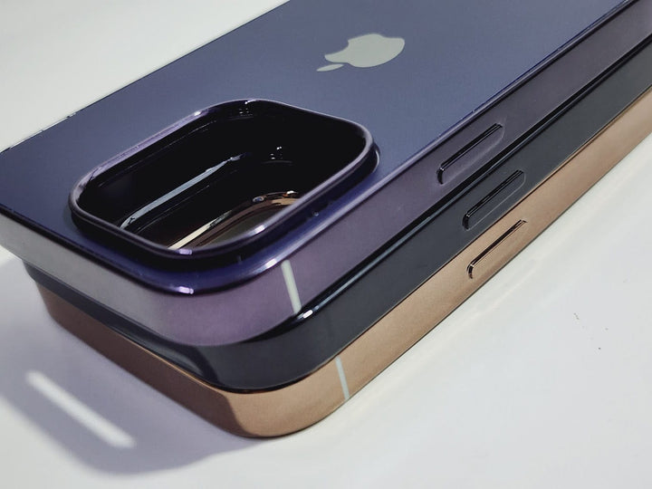 FRATO iPhone Trending Matte Slim iPhone My Case With CHROME Finished edges Deep Purple