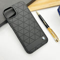 iPhone 15 Series Sports Car Logo Case Cover - BLACK