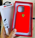 iPhone Ferrari Sports Car Logo Silicone Case Cover