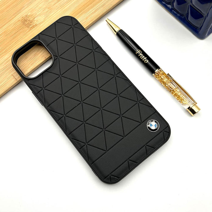 FRATO luxury Case iPhone BMW Sports Car Logo Case Cover - BLACK