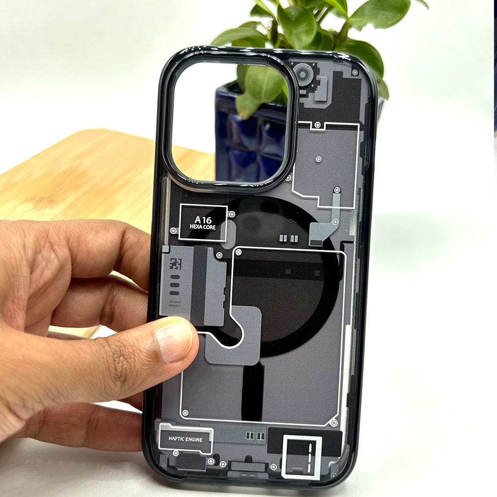 FRATO luxury Case iPhone Circuit Board Design Magsafe Cover