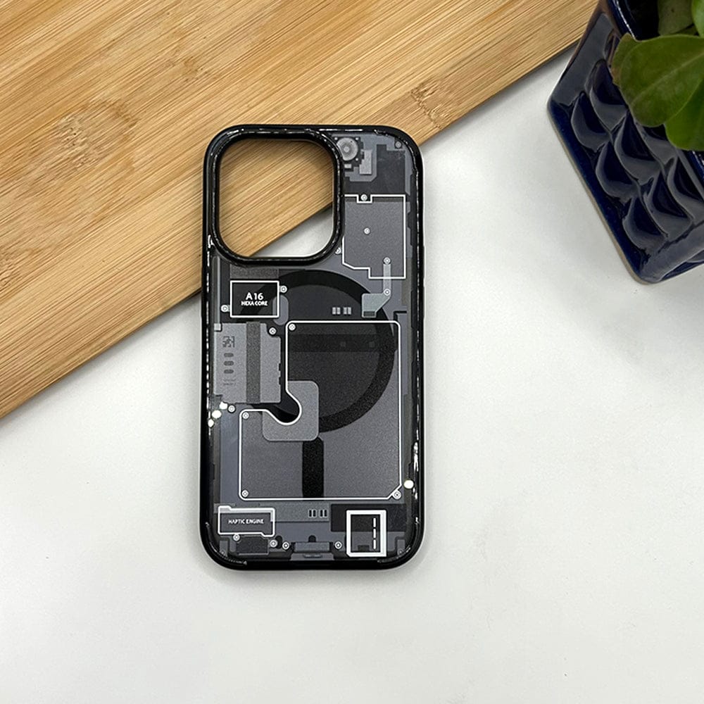 FRATO luxury Case iPhone Circuit Board Design Magsafe Cover