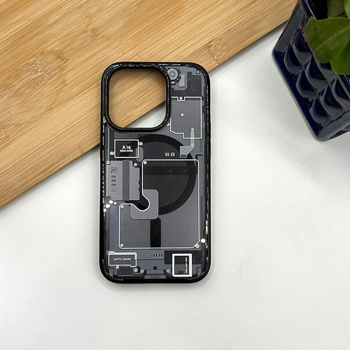 FRATO luxury Case iPhone Circuit Board Design Magsafe Cover