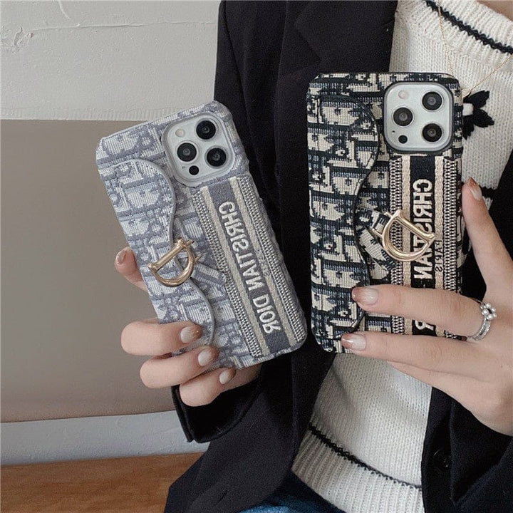 FRATO luxury Case iPhone luxury Brand CD Card Holder Case Cover