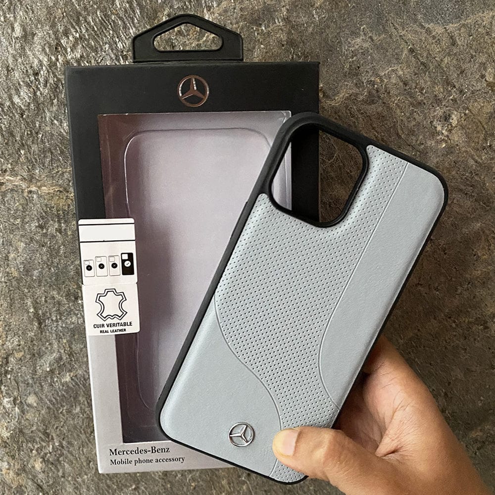 FRATO luxury Case iPhone Mercedes Lilac Leather Case Cover