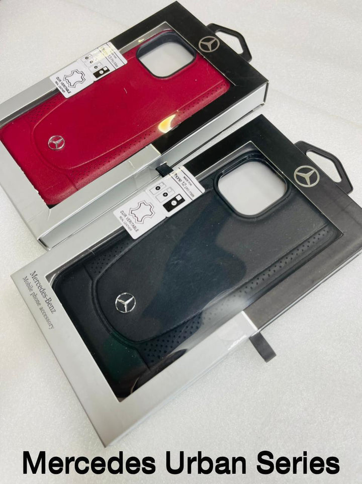 FRATO luxury Case iPhone Mercedes Maroon Leather Case Cover