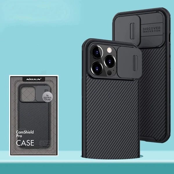 FRATO luxury Case Nillkin Camshield Pro Shockproof Case For iPhone - BLACK
